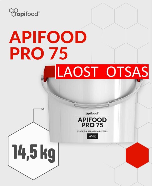 “ APIFOOD 75” siirup, mesilaste talvine täiendsööt