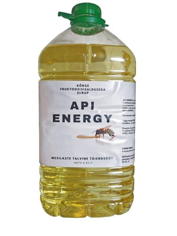 "Api Energy"  Invertsiirup, mesilaste  talvine  täiendsööt