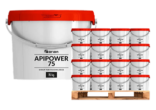 “ APIFOOD 75” siirup, mesilaste talvine täiendsööt, 44 ämbrit 18.-€/ämber ( 14,52€+KM)